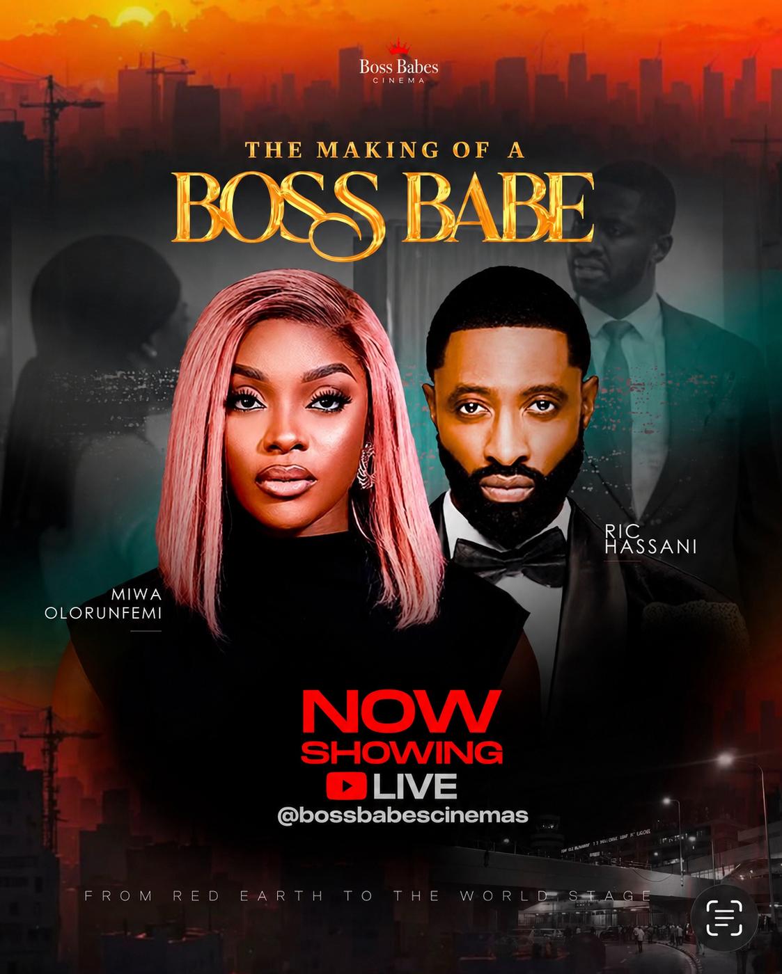 Poster of a movie titled 'The Making of a Boss Babe'